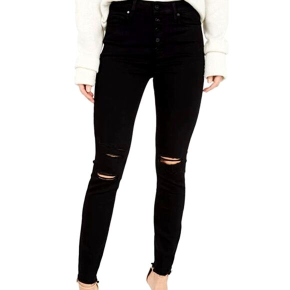 PAIGE Black Jeans | Size 25 - Picture 5 of 9
